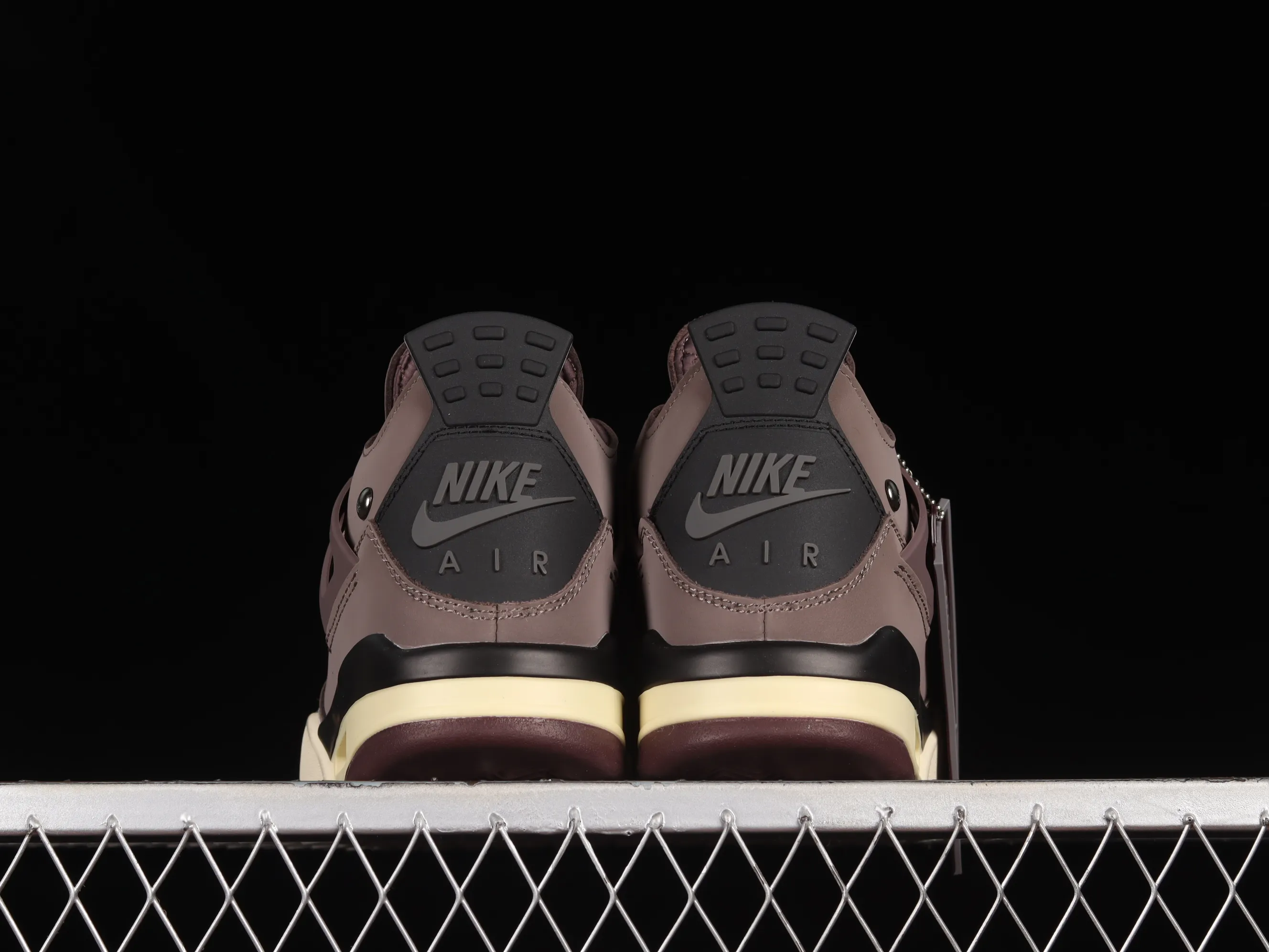 All categories Air Jordan Jordan series basketball shoes Air Jordan 4 A Ma Maniére x Air Jordan 4 "Violet Ore" AJ4 Joe 4 joint model Burgundy red DV6773-220